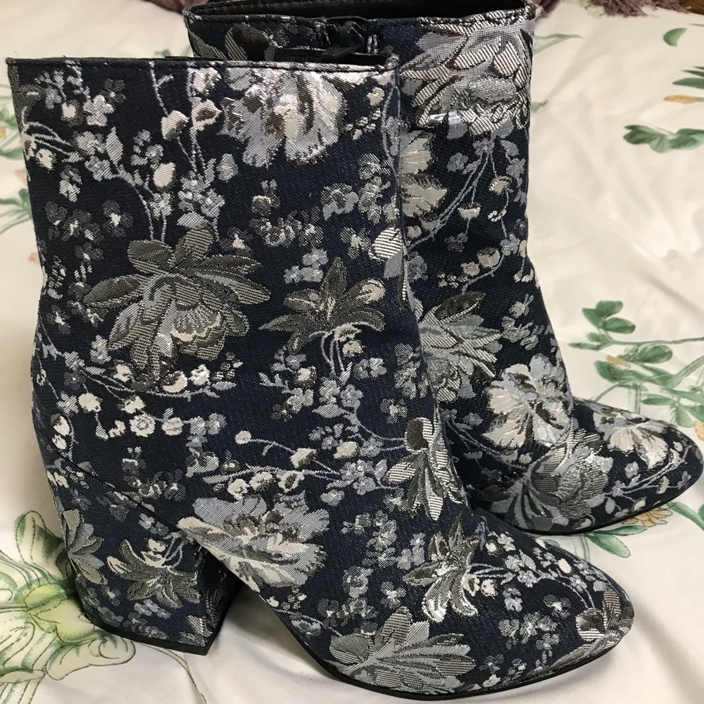 Floral Booties